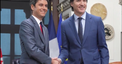 Canada PM Justin Trudeau with Prime Minister Gabriel Attal of France (source: X / @JustinTrudeau)